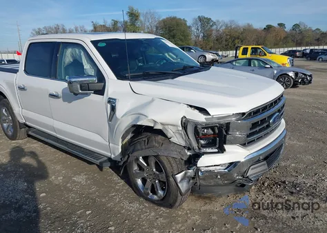 2023 Ford F-150 Lariat из США, поврежденный, VIN 1FTFW1E54PFB46010